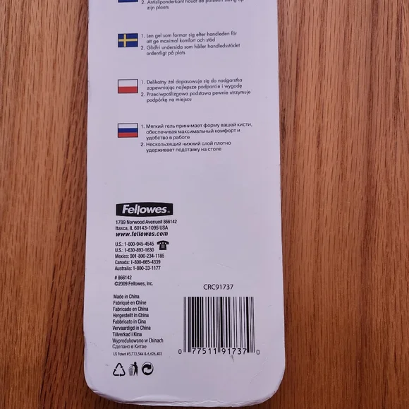 Fellowes gel wrist rest - Picture 6 of 8